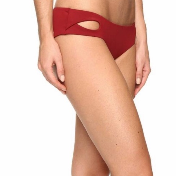 BECCA by Rebecca Virtue Color Code Crossover Side Cutout Hipster Bikini Bottoms - Picture 4 of 14